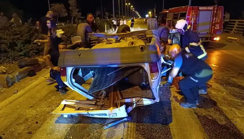Kavşakta Meydana Gelen Feci Kaza: 7 Yaralı, Durumu Ağır 2 Kişi