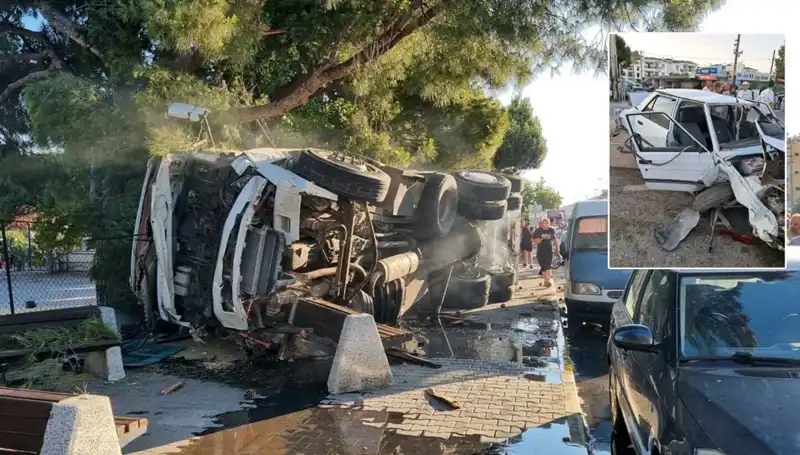 Freni Patlayan Kamyon, Trafik Işığında Otomobilleri Biçti: Olayın Detayları