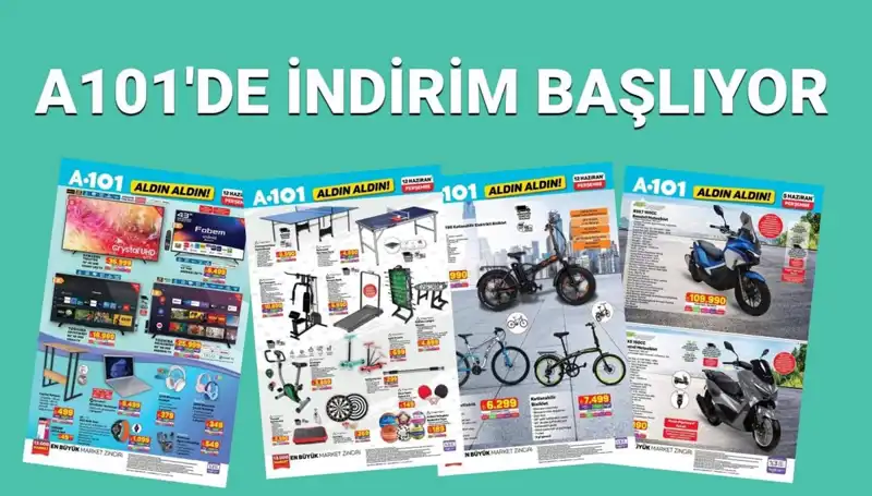 A101 12 Haziran Aktüel Kataloğu: Beyaz Eşya ve Elektronik Ürünlerde Kaçırılmayacak Fırsatlar!