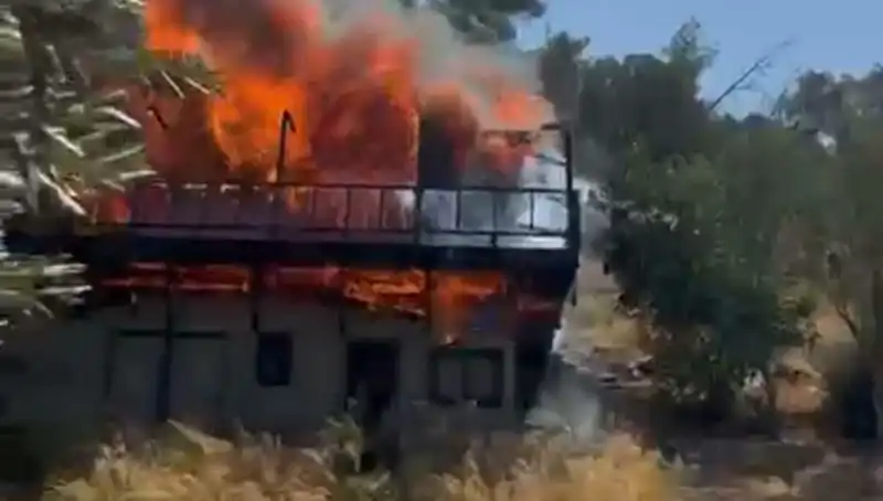 Bodrum'daki Yangın Alarmı: Ekipler Hızla Olay Yerine Seğirtti