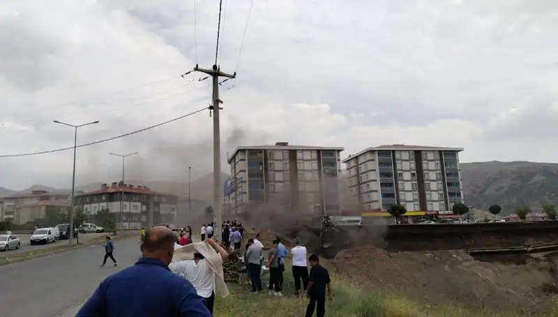 Bitlis'te Doğalgaz Hattında Şok Patlama: Olayın Ayrıntıları Ortaya Çıktı