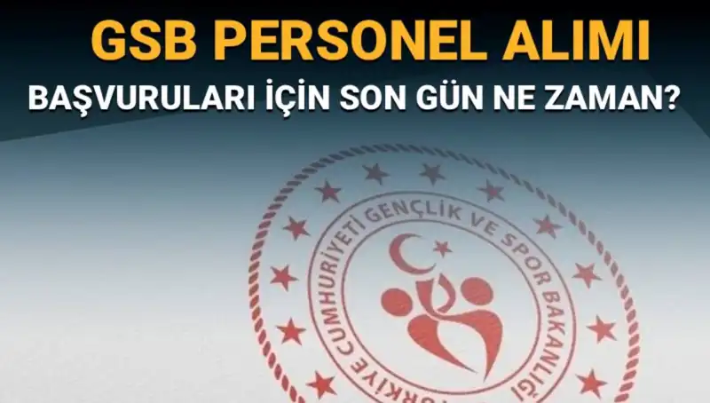 Gençlik ve Spor Bakanlığı Personel Alımı Başvuru Süreci: Son Tarih Açıklandı