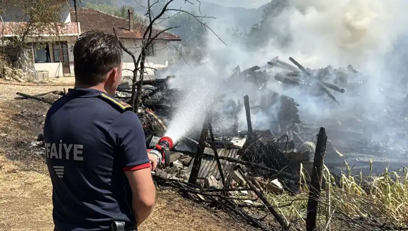 Ev Yangını Korkunç Bir Orman Yangınına Dönüştü: Ekipler Müdahale Ediyor
