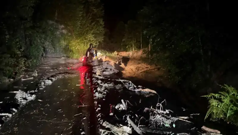 Rize'de Şiddetli Yağışlar: Sel ve Heyelan Tehlikesi Yaşanıyor