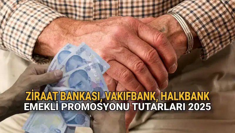 2025'te Emekli Banka Promosyonları: Ziraat, Vakıfbank ve Halkbank Teklifleri Açıklandı!