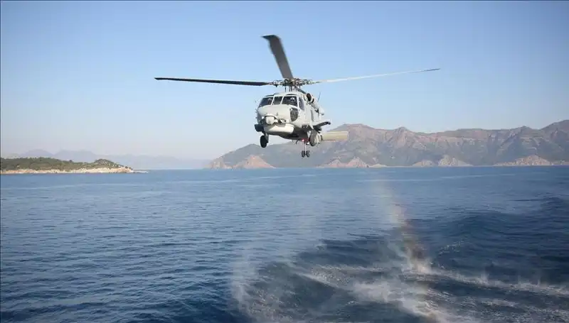 Askeri Helikopter Acil Durum Nedeniyle Denize İniş Yaptı, Olayın Ayrıntıları Ortaya Çıktı